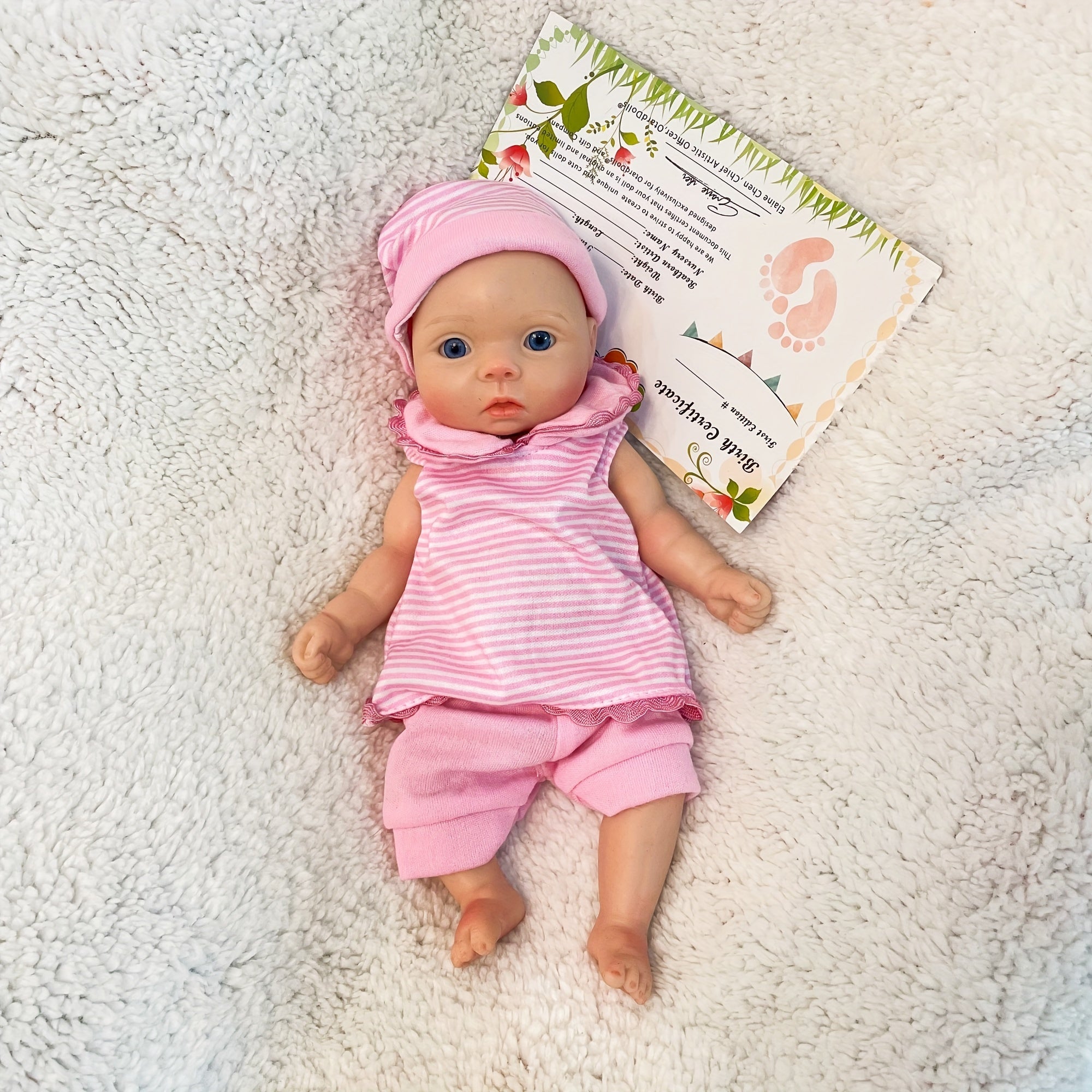 Soft Touch Bebe Reborn Sisters with Artistic Paint
