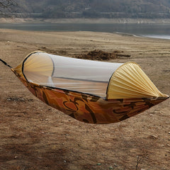 2 Person Camping Hammock with Mosquito Net & Tree Straps