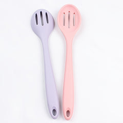 Silicone Skimmer Colander & Slotted Spoon Set for Parties & Catering