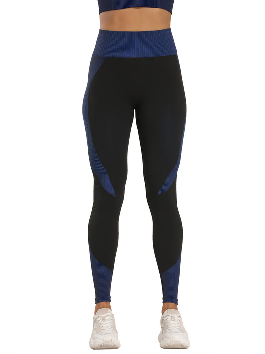 High Elastic Knitted High Waist Yoga Leggings