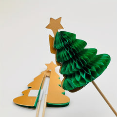 Christmas Beehive Cocktail Decoration Bamboo Stick Cake Fruit Stick Party Decor