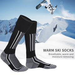 Heated Crew Boot Socks For Men Winter Warm Thermal Socks