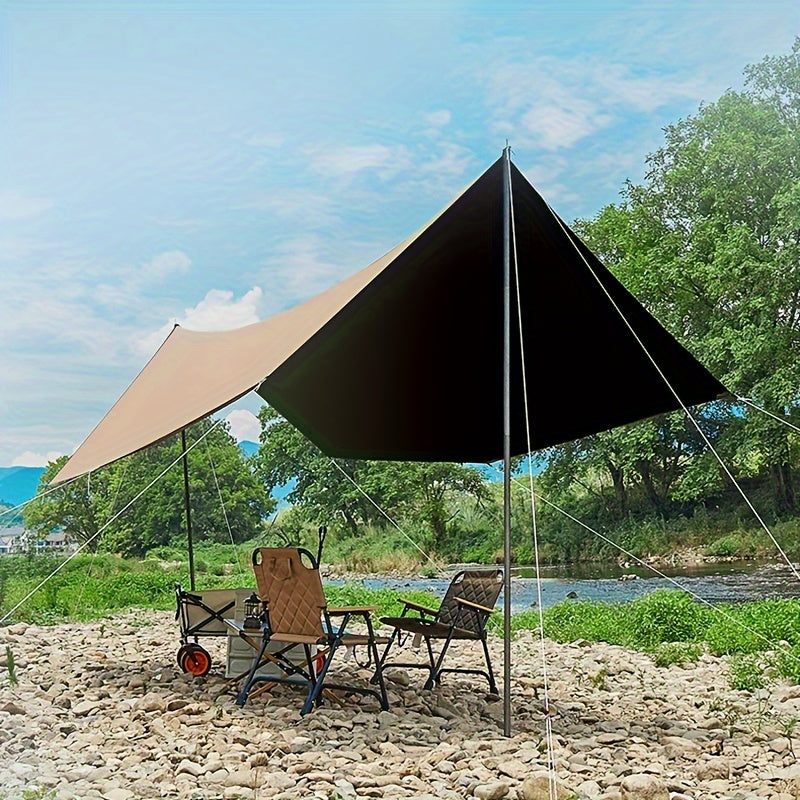 Waterproof Portable Camping Canopy Vinyl Sunscreen Awning Canopy