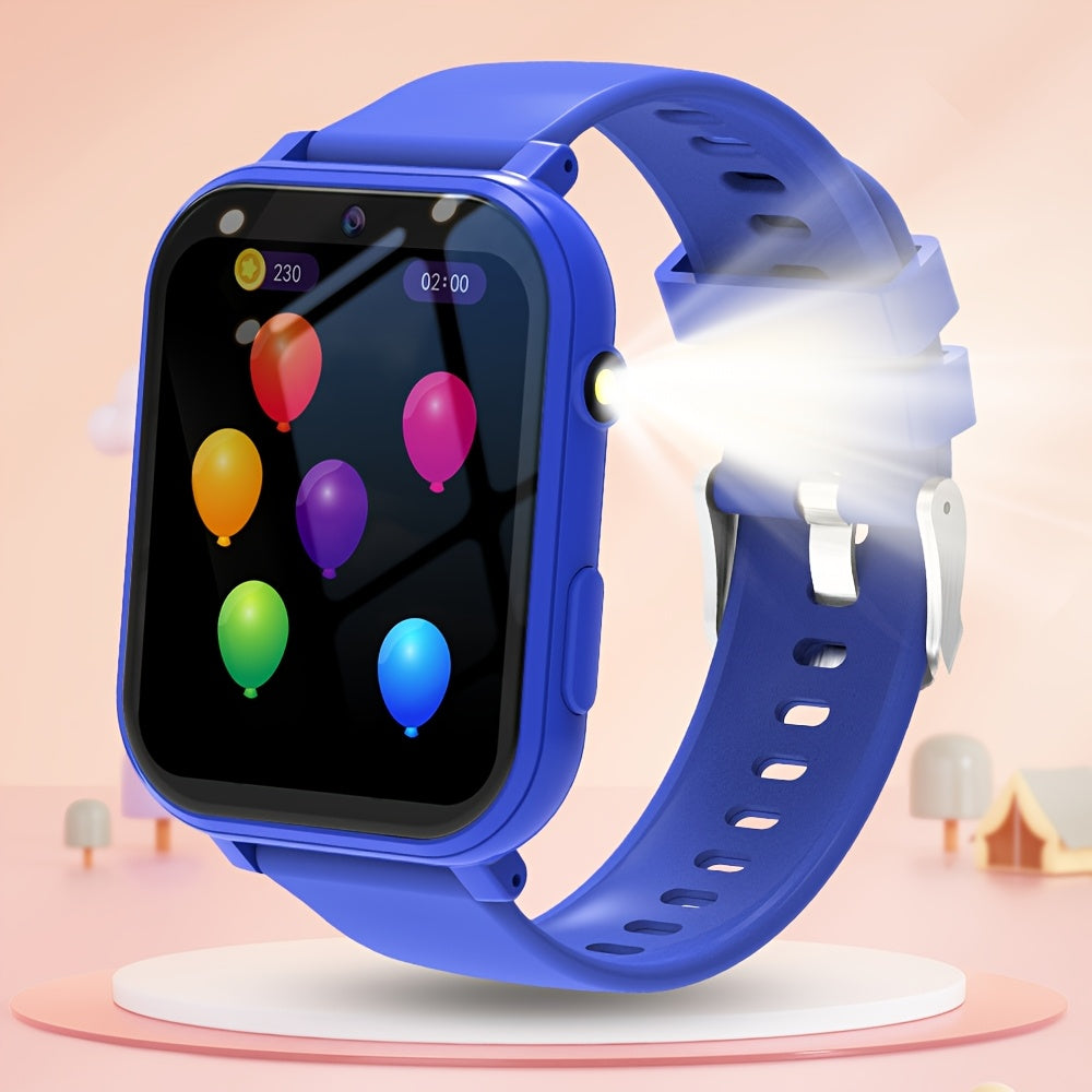 ERUN HD Kids Smart Watch, 18 Educational Games, Flashlight, Camera, Alarm Clock