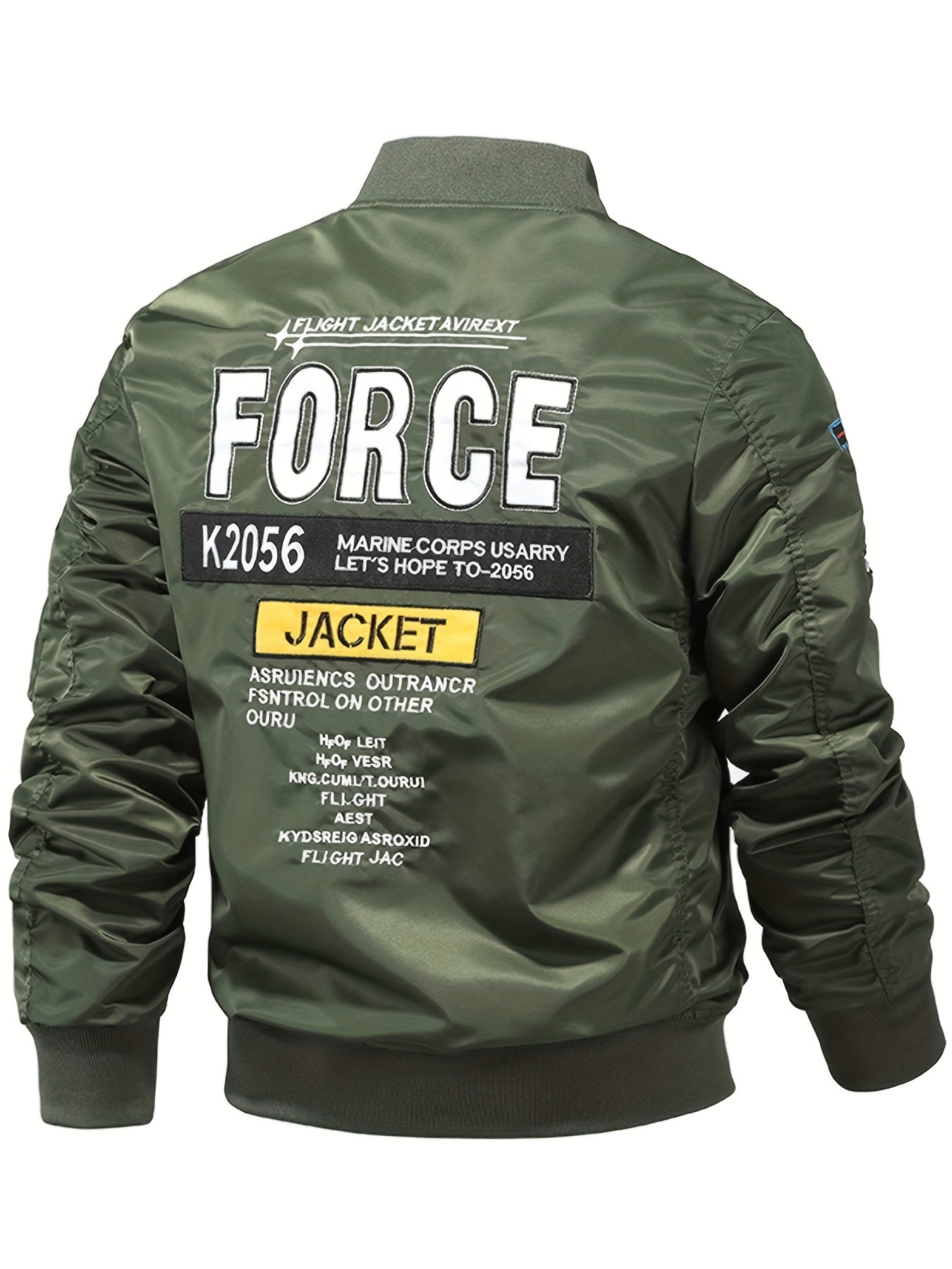 Men's Slim Fit Zip Up Jacket Windproof Motorcycle Jacket