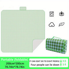 Outdoor Picnic Mat 200x200cm Waterproof Beach Camping Mat