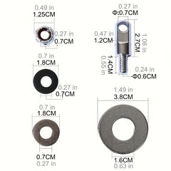 Ammo Box Can Lock Hardware Kit 50 Cal Fat 50 l 30 Cal 20mm 40mm