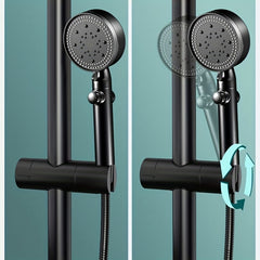 Shower Head Bracket - Straight Buckle Type Lifting Seat