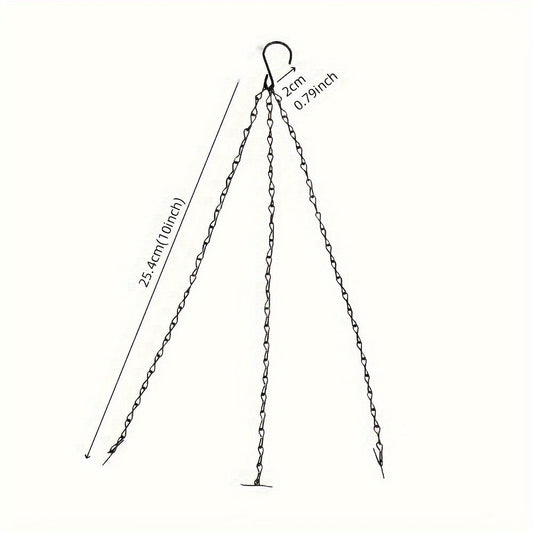 3 Pack Long Hanging Chains for Plants Flower Pot Basket Chains