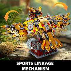 606pcs Owl Building Blocks Toy Mechanical Turnable Puzzle ABS Set