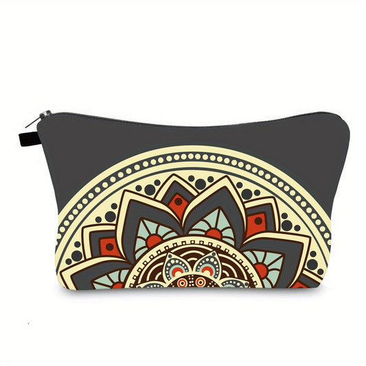 National Style Floral Print Toiletry Travel Bag