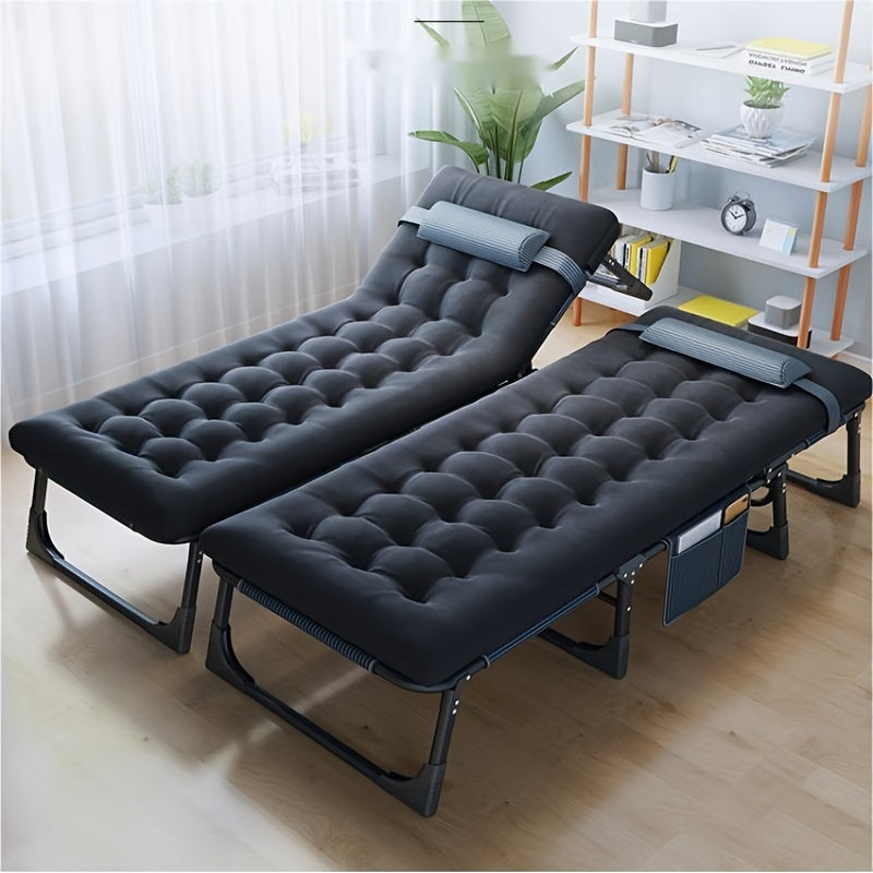 Portable Folding Bed for Outdoor Travel Camping Office Lunch Break