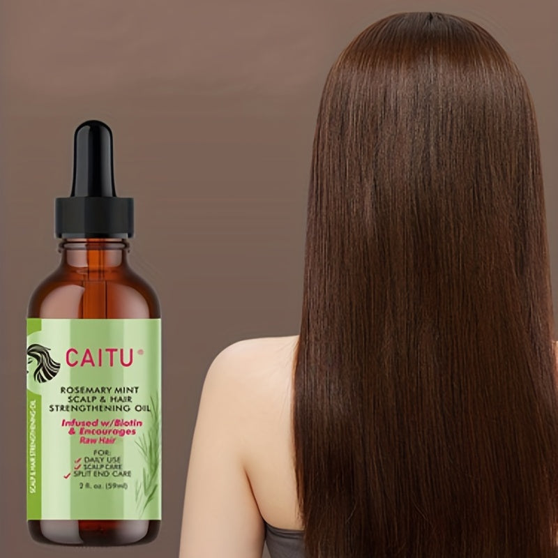 Rosemary Mint Hair Care Essence for Stronger Hair