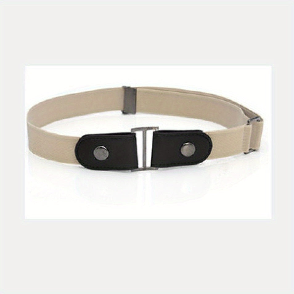 Men's Elastic Invisible Belt for Jeans, No Trace, Versatile