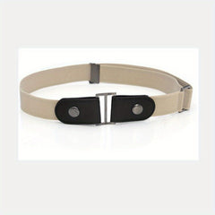 Men's Elastic Invisible Belt for Jeans, No Trace, Versatile