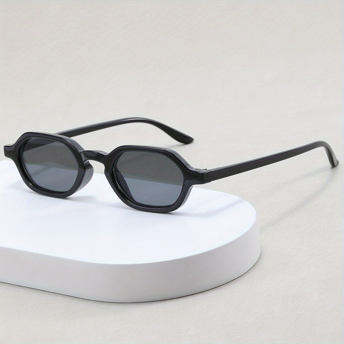 Y2K Geometric Sunglasses HipHop Anti Glare UV400