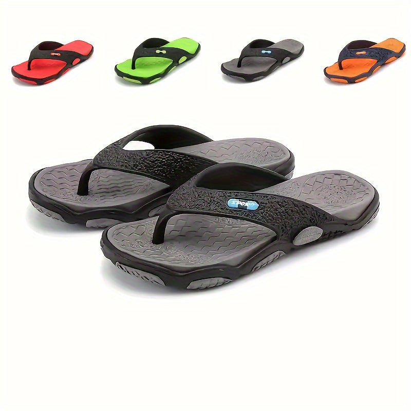 Women's Platform Flip Flops Open Toe Round Toe Anti Slip Slides