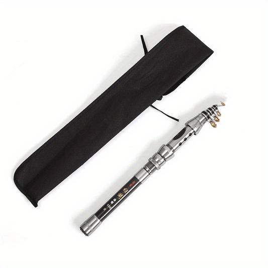 Carbon Telescopic Fishing Rod Lightweight Durable Casting Pole