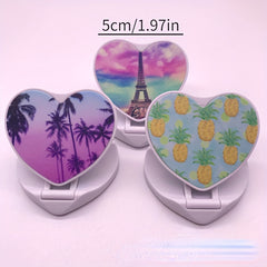 Heart Shaped Phone Holder 360 Rotating Desktop Phone Holder, Ideal Birthday Gift