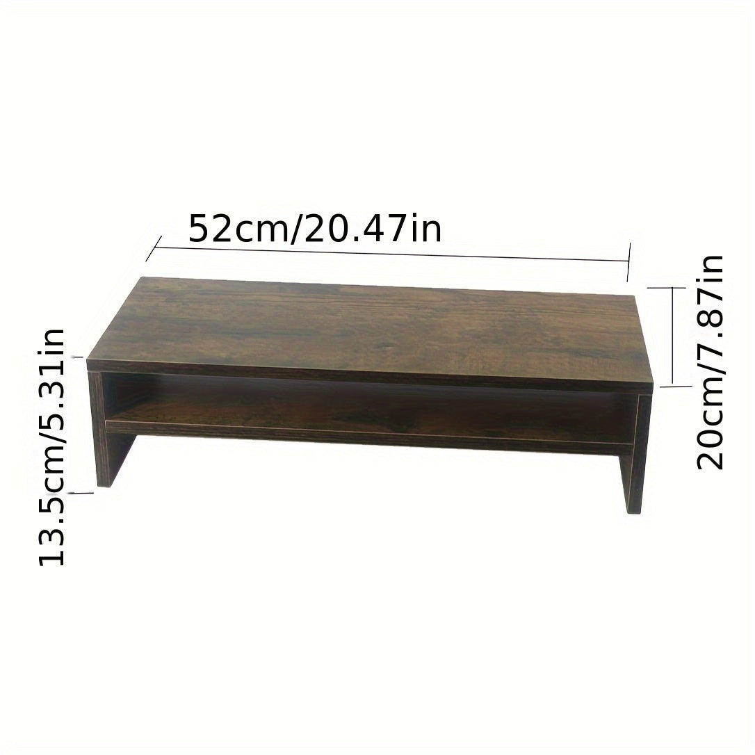 Desktop Monitor Dormitory Desk Storage Rack