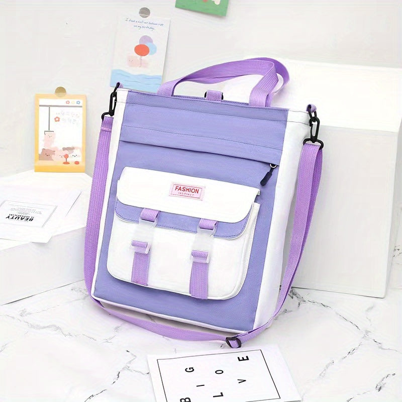 Canvas School Bag for Primary Students