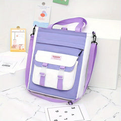 Canvas School Bag for Primary Students