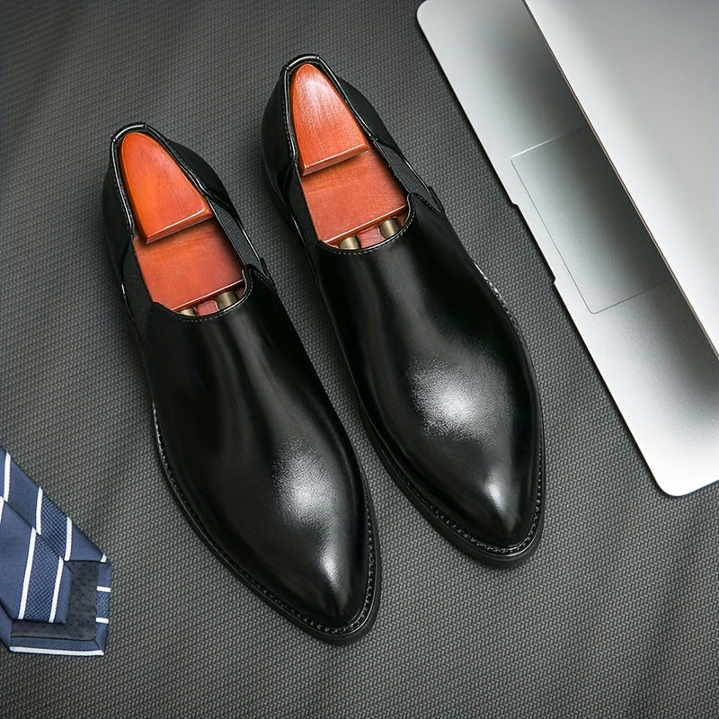 Men's Pointed Toe Slip On Formal Shoes