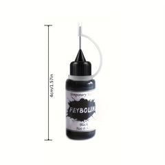 Temporary Tattoo Kit Freehand Ink with 2 Self-Adhesive Stencils