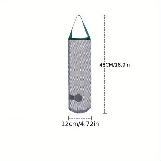 Hanging Mesh Bag for Kitchen Storage of Vegetables and Fruits