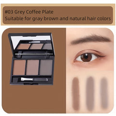 Waterproof Eyebrow Powder Palette with Brush