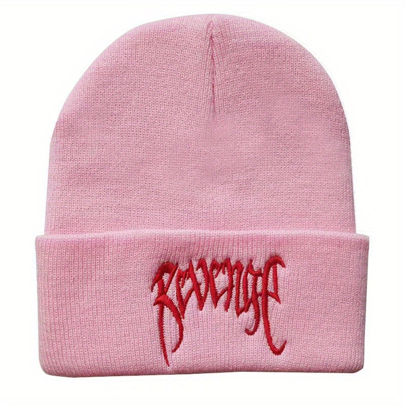 Personalized Letter Embroidery Knit Hat
