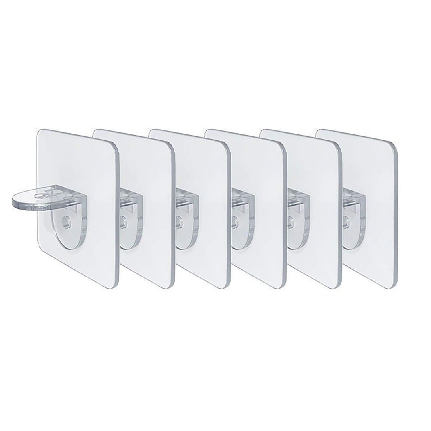 10pcs Partition Holder Shelves Clips for Kitchen Cabinet