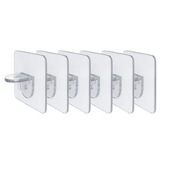 10pcs Partition Holder Shelves Clips for Kitchen Cabinet