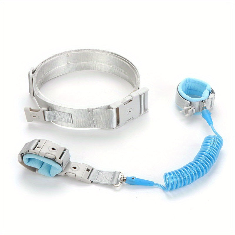 2-in-1 Toddler Anti Lost Belt & Wrist Link with Safety Lock
