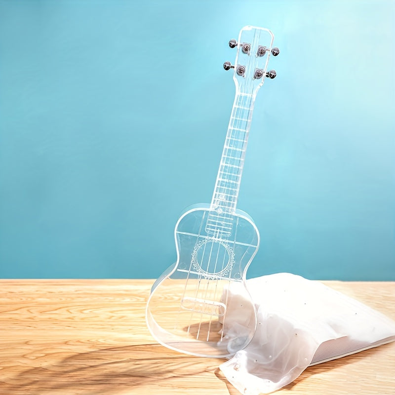 58 42cm Transparent Ukulele Musical Instrument