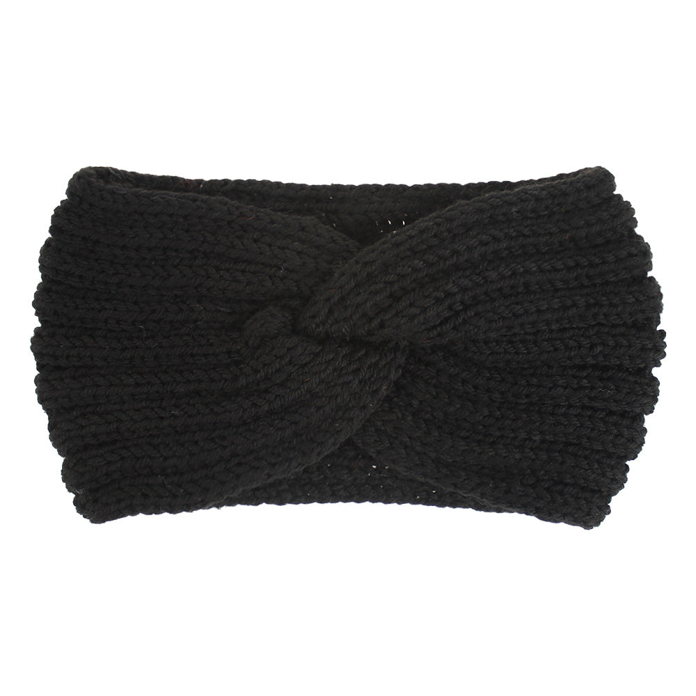 Winter Knit Headband Ear Warmer Stretch Sports Yoga Hairband