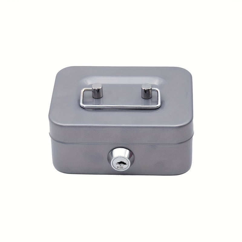 Portable Piggy Bank With Lid Coins Storage Box Key Household Organization