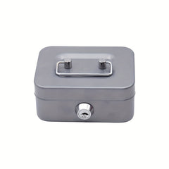 Portable Piggy Bank With Lid Coins Storage Box Key Household Organization