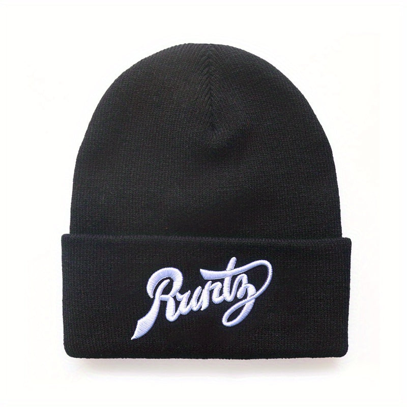 Embroidered Cold Hip Hop Knitted Hat