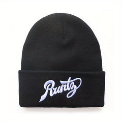 Embroidered Cold Hip Hop Knitted Hat