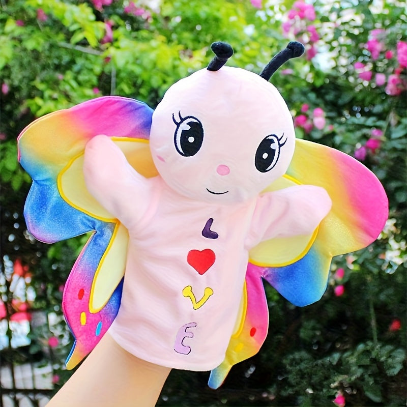 Butterfly Snail & Bee Hand Puppet Plush Toys