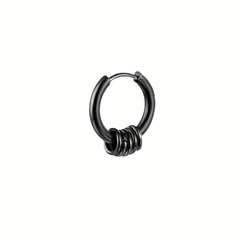 Stainless Steel Spring Clip Earrings Casual Earrings