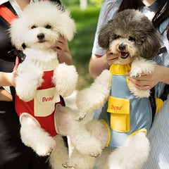 Pet Carrier Backpack Portable Double Shoulder Bag Dog Bag Breathable