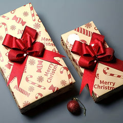 10pcs Colorful Golden Onion Pull Flower Christmas Gift Packaging