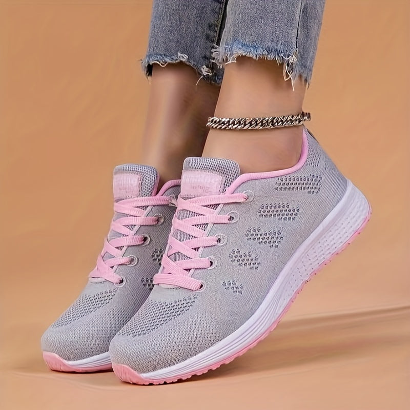 High Impact Weaving Sports Sneakers for Women