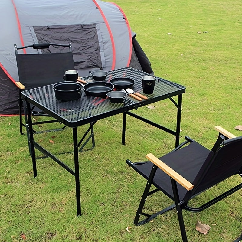 Portable Folding Camping Table for Outdoor Kitchen and Picnic