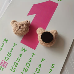 Strong Bear Head Fridge Magnets for Home and Office Decor