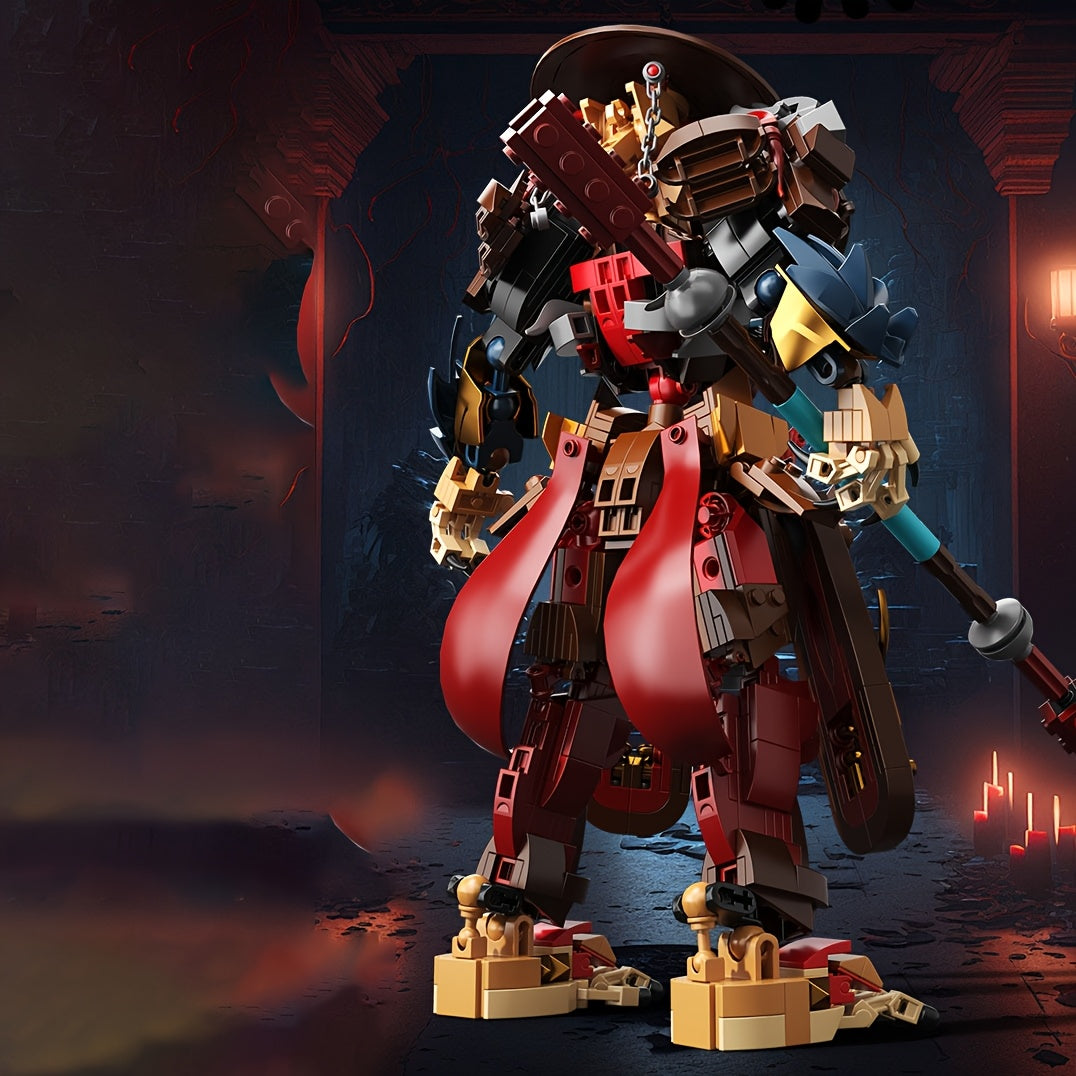 Building Block Mech Model MOC Mecha Warrior Assembly Toy