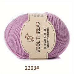 2pcs Australian Wool Thread - DIY Knitting - Warm and Soft