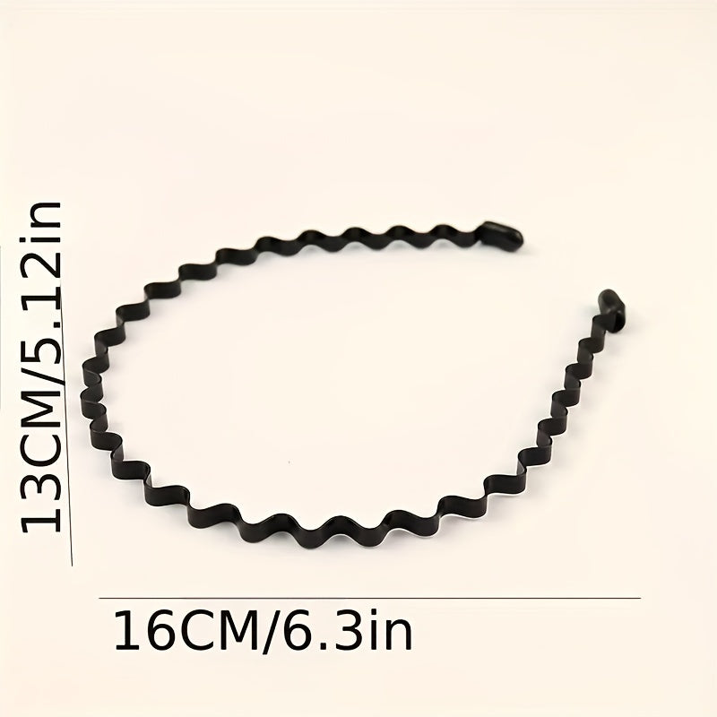 Wave Shape Headband Wavy Head Hoop for Women